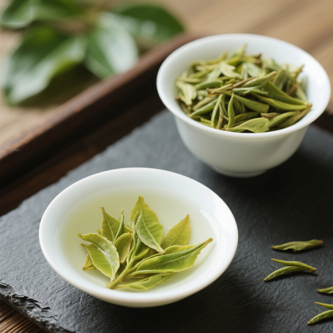 福茗源茶叶绿茶 安吉白叶一号珍稀白茶 明前2025新茶叶礼盒父亲礼物250g
